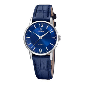OROLOGIO-FESTINA-Classics-Lady-Quadrante-Blu-cinturino-Pelle-F20691-4.