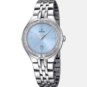 OROLOGIO-FESTINA-MADEMOISELLE-Donna-32mm-Quadrante-AZZURO-Bracciale-ACCIAIO-F16867-4