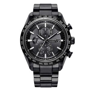 Orologio-Citizen-Attesa-Stratosphere-Sapphire-Bezel-Supertitanio-PVD-Nero-RadiocontrollatoAT8294-59E