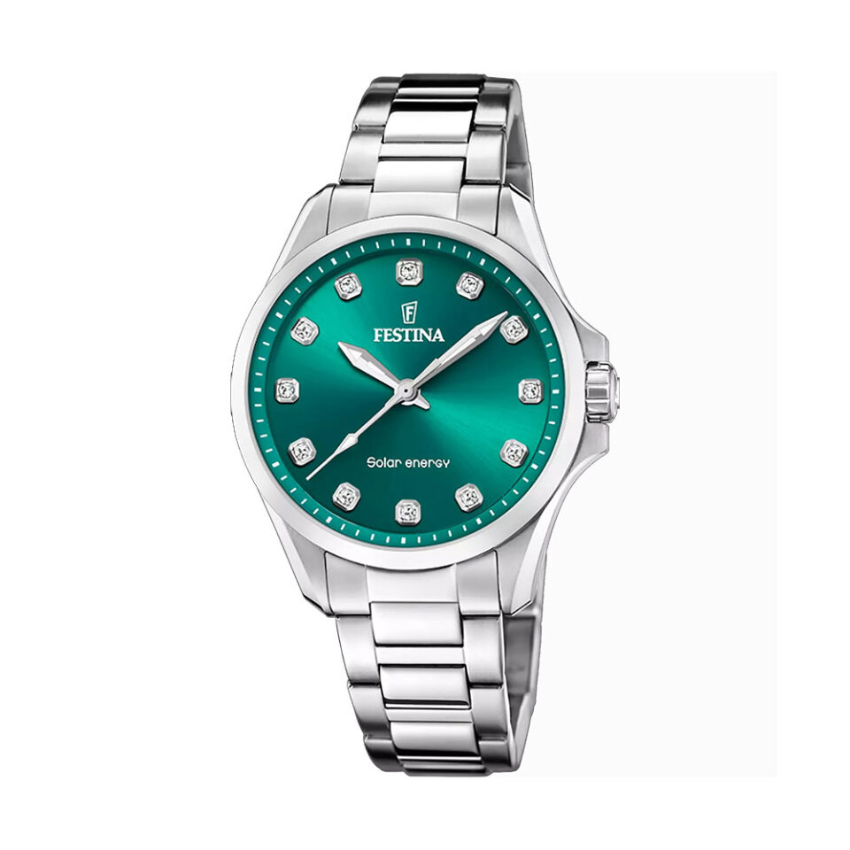 Orologio-FESTINA-SOLAR-ENERGY-ACCIAIO-INOSSIDABILE-316L-Quadrante-Verde-DONNA-F20654-3
