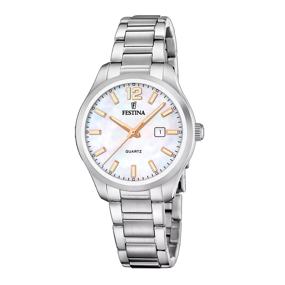 Orologio-Festina-Classics-Lady-34mm-Quadrante-Madreperla-Bianca-bracciale-Acciaio-F20737-6