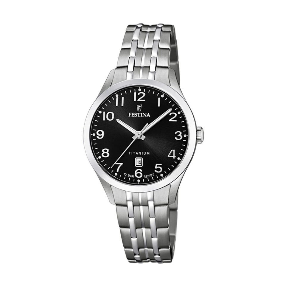 Orologio-Festina-Titanium-Lady-Titanio-Qaudrante-Nero-Data-F20468-3.