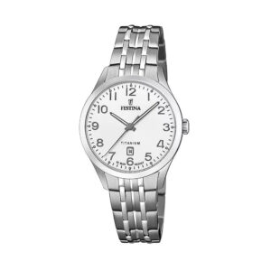 Orologio-Festina-Titanium-Lady-Titanio-Qaudrante-Silver-Data-F20468-1
