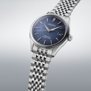 Orologio-Seiko-Presage-Classic-Ai-Iro-Blu-giapponese-Automatico-Bracciale-Acciaio-SPB525J1