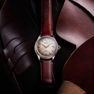 Orologio-Seiko-Presage-Classic-Series-Limited Edition Quadrante Marrone Cinturino Pelle-SPB529J1-2