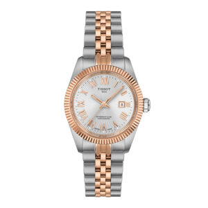 Orologio-Tissot-Ballade-Lady-Automatico-COSC-30mm-Acciaio-PVD-Oro-Rosa-Bracciale-Acciaio-Jubilee-Quadrante-Argento-T156.208.22.033.00.