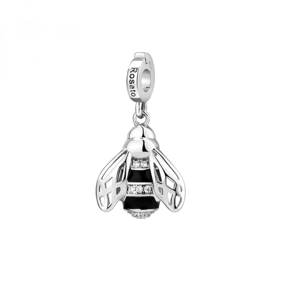 ciondolo charm rosato gioielli ape argento 925 rz181r