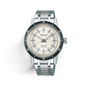 OrologioSeiko-Presage-Stile 60's Bracciale Acciaio Quadrante Silver 60esimo anniversario limited Edition SRPK61J1