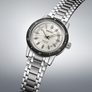 Orologio Seiko-Presage-Stile-60s-Bracciale-Acciaio-Quadrante-Silver-60esimo-anniversario-limited-Edition-SRPK61J1