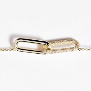 collana donna rosato link argento oro giallo rzbi61