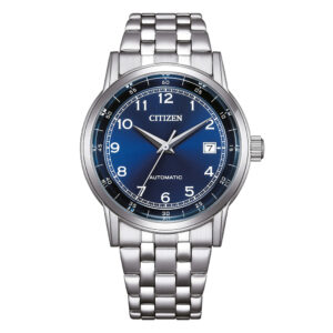 Orologio-Citizen-OF-Classic-Automatico-Bracciale-Acciaio-Quadrante-Blu-NJ0210-56L.