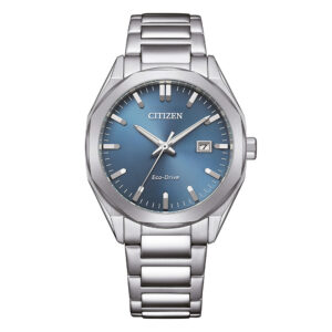 Orologio-Citizen-OF-Metropolitan-Eco-Drive-Unisex-38mm-Bracciale-Acciaio-Quadrante-Azzurro-Scuro-BM7620-83M.