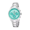Orologio-Festina-Boyfriend-Crono-Quarzo-BraccialeAcciaio-Quadrante-Verde-Acqua-Chiaro-F20753
