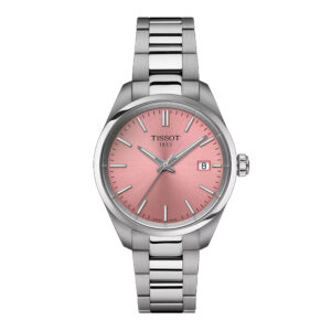Orologio-Tissot-PR100-Lady-Quadrante-Rosa-Bracciale-Acciaio-Batteria-T150.210.11.331.00.