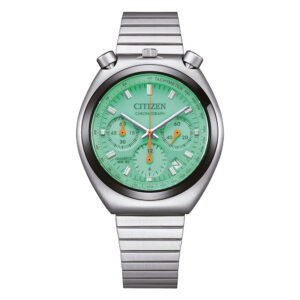 Orologio-Citizen-Tsuno-Uomo-Crono-Quadrante-Verde-Bracciale-Acciaio-N3660-73X