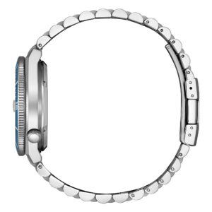 Orologio Citizen Tsuyosa Automatico Uomo Bracciale Acciaio Quadrante Petrolio NJ0231-56L-2