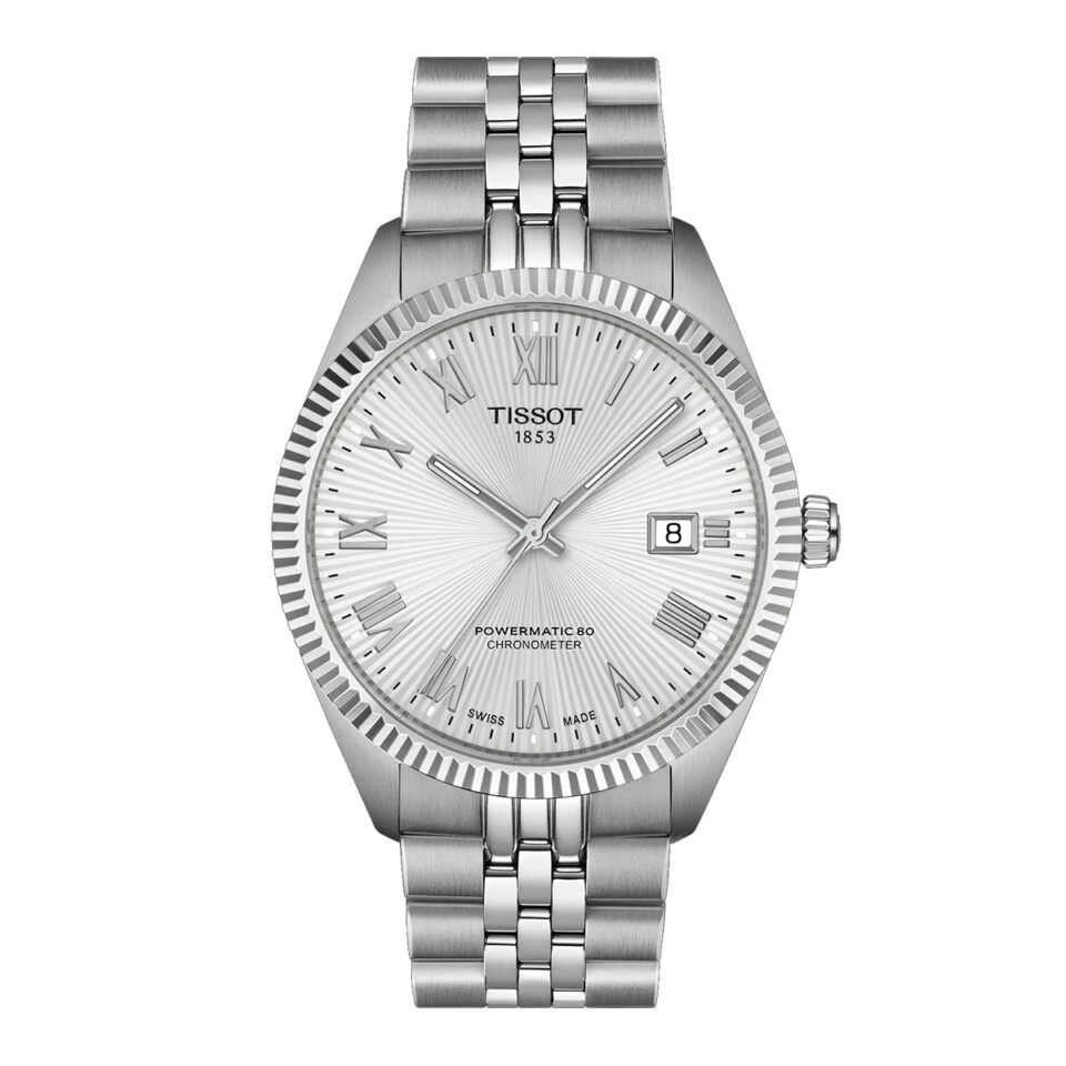 Orologio-Tissot-Ballade-Uomo-39mm-Powermatic-80-COSC-Automatico-Bracciale-Acciaio-Quadrante-Silver-T156.408.11.033.00