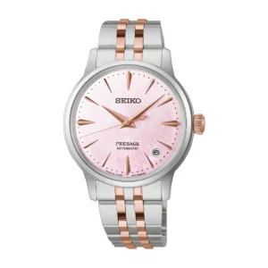 Orologio-Seiko-Presage-Cocktail-Donna-automatico-Limited-edition-Sakura-Aviation-Acciaio-bicolore-Quadrante-Madreperla-SRPM06J1.