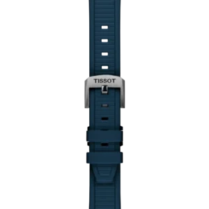 Cinturino Gomma Blu orologio Tissot T-race 38mm T1418171704100