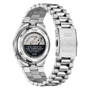 Orologio-Citizen-Tsuyosa-Seconde-Seconde-Limited-Edition-Automatico-Quadrante-Blu-Bracciale-Acciaio-NJ0157-81L-1