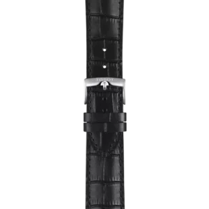 cinturino in pelle nera Tissot crono L 42mm