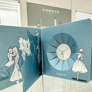 confezione regalo collana comete gioielli oro bianco 375 con acquamarina ovale e diamante kglq001