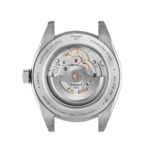 fodello con vista movimento automatico orologio tissot gentleman 38mm