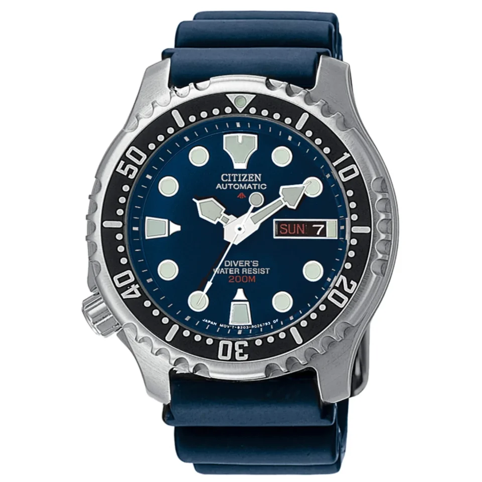 orologio-automatico-citizen-NY0040-17L-blu-gomma.