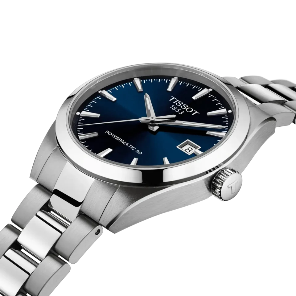 orologio uomo tissot gentleman 38mm blu automatico