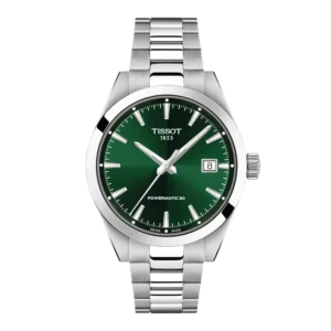 orologio tissot gentleman 38mm verde automatico t165.807.11.091.00