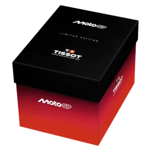 scatola casco orologio tissot moto gp 2026