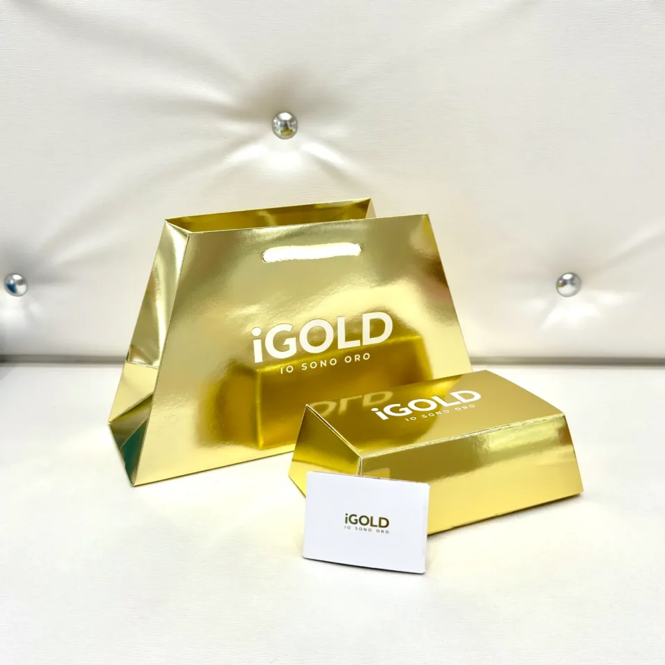 confezione regalo gioielli in oro giallo baravelli gold