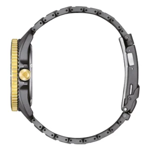 vista laterale orologio citizen BN0264-53E light in black edizione limitata