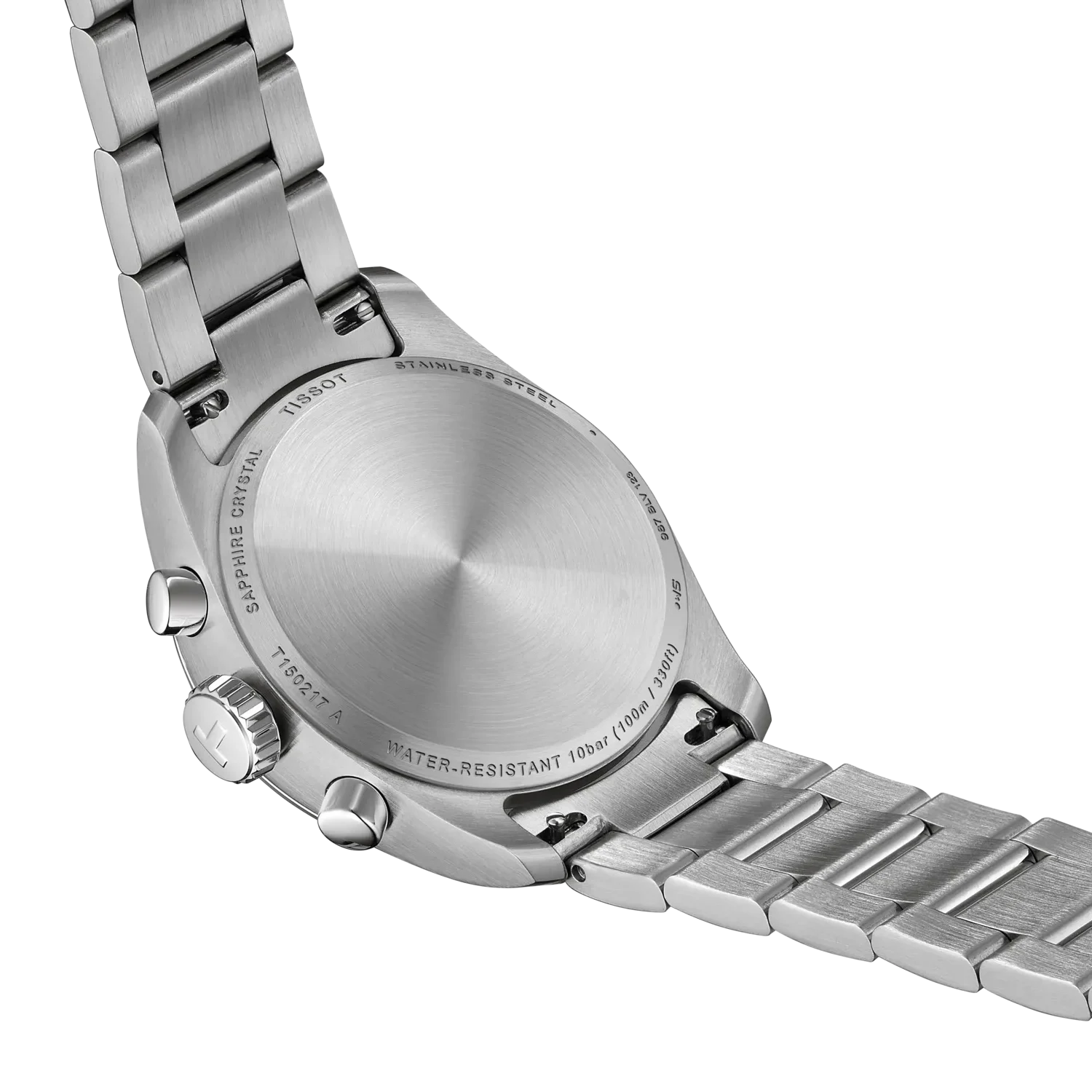 dettaglio fondello personalizzabile tissot pr100 crono 36 mm