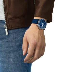 orologio uomo subacqueo tissot seastar 2000 professional 44mm blu t1209071704100