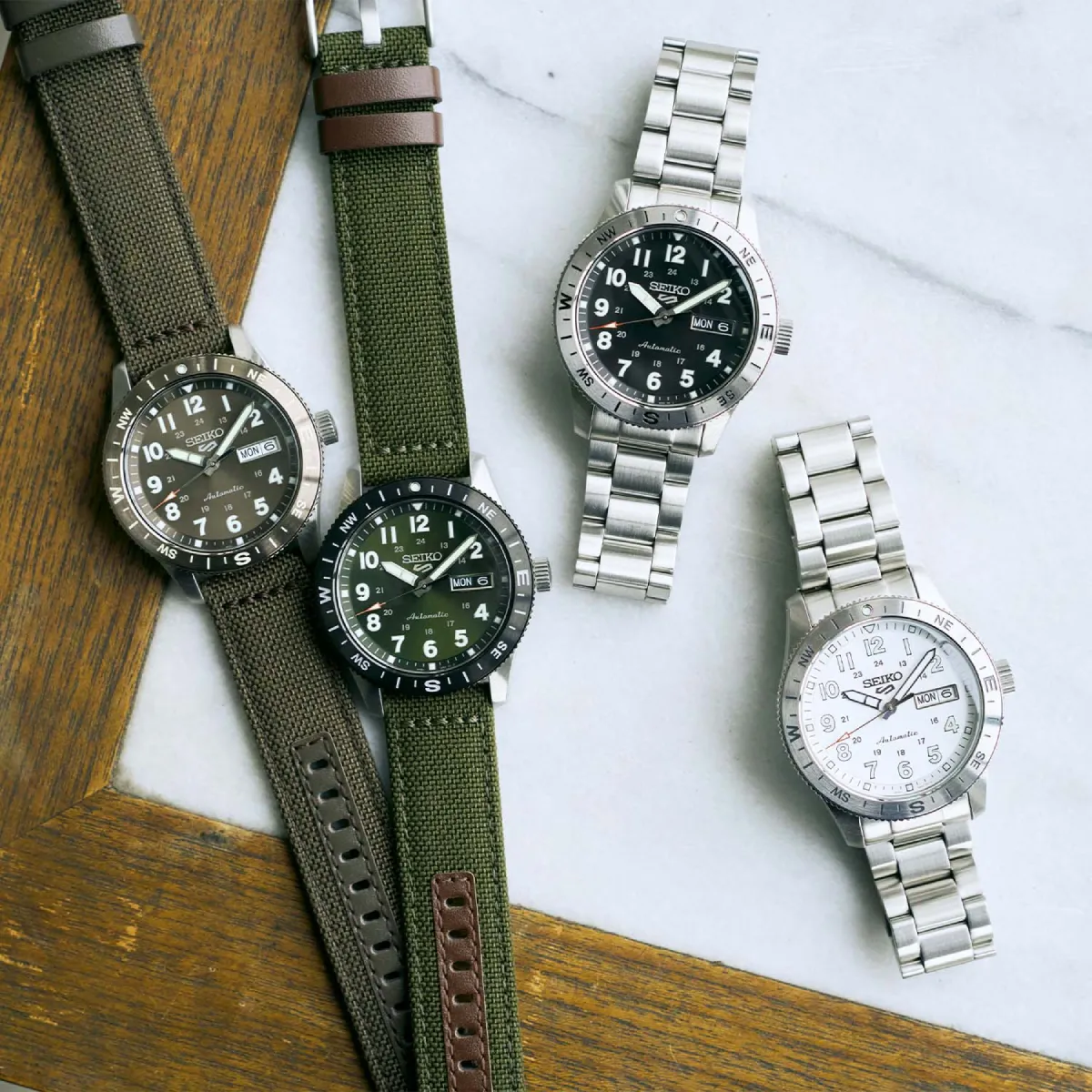 nuovi orologi seiko 5 sports field series hdb006 hdb007 hdb008 hdb009
