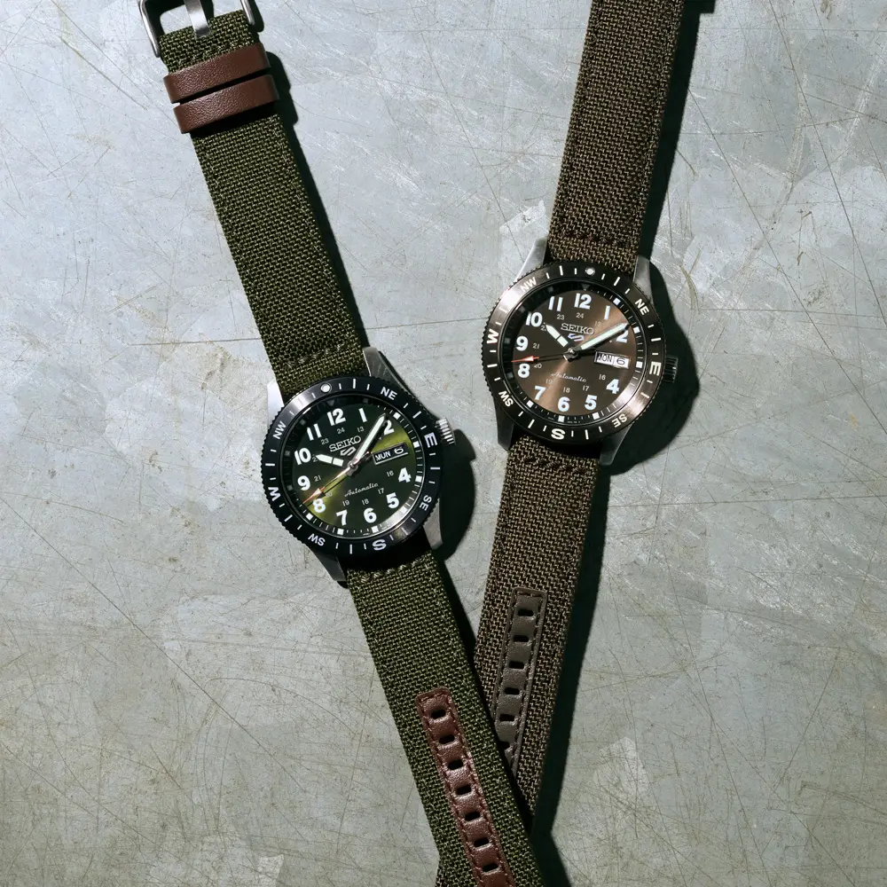 nuovi orologi seiko 5 sports field series hdb008 hdb009