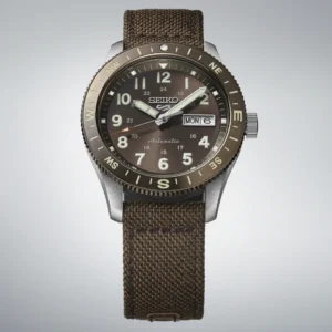 orologio seiko 5 sports field quadrante marrone HDB009K1