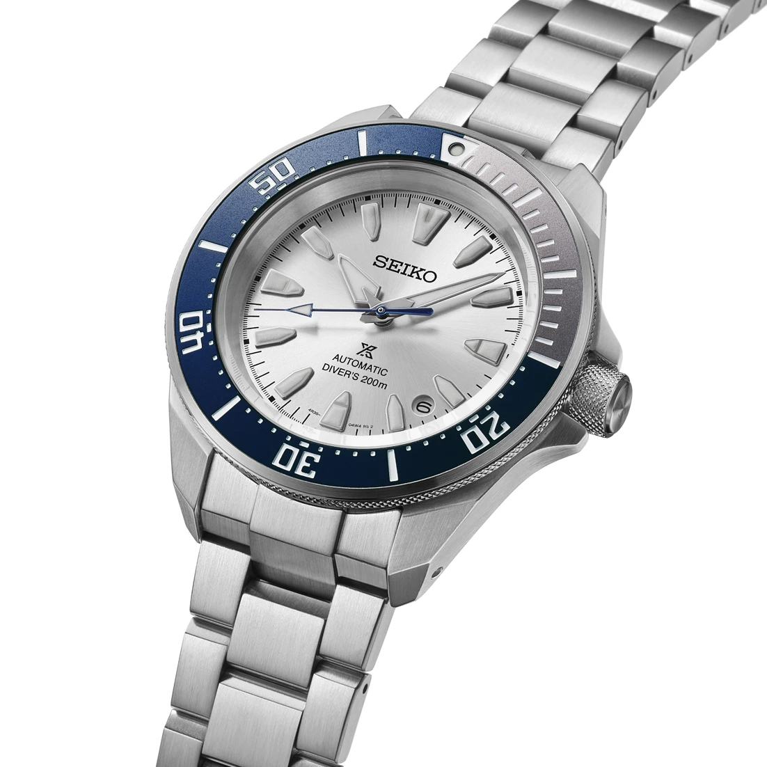 orologio uomo automatico subacqueo seiko samurai blue argento hbb001k1