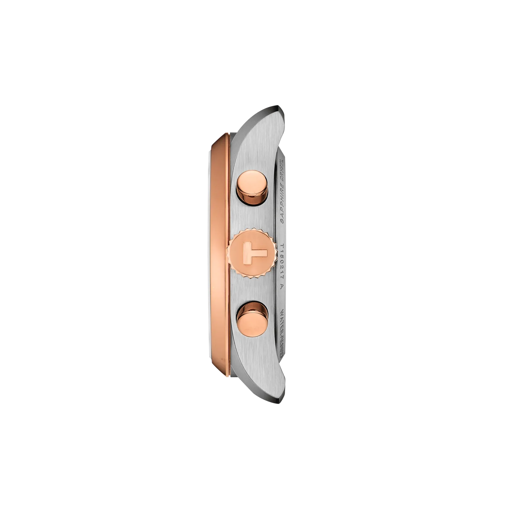 profilo tissot pr100 crono 36mm bicolore oro rosa T1502172211100