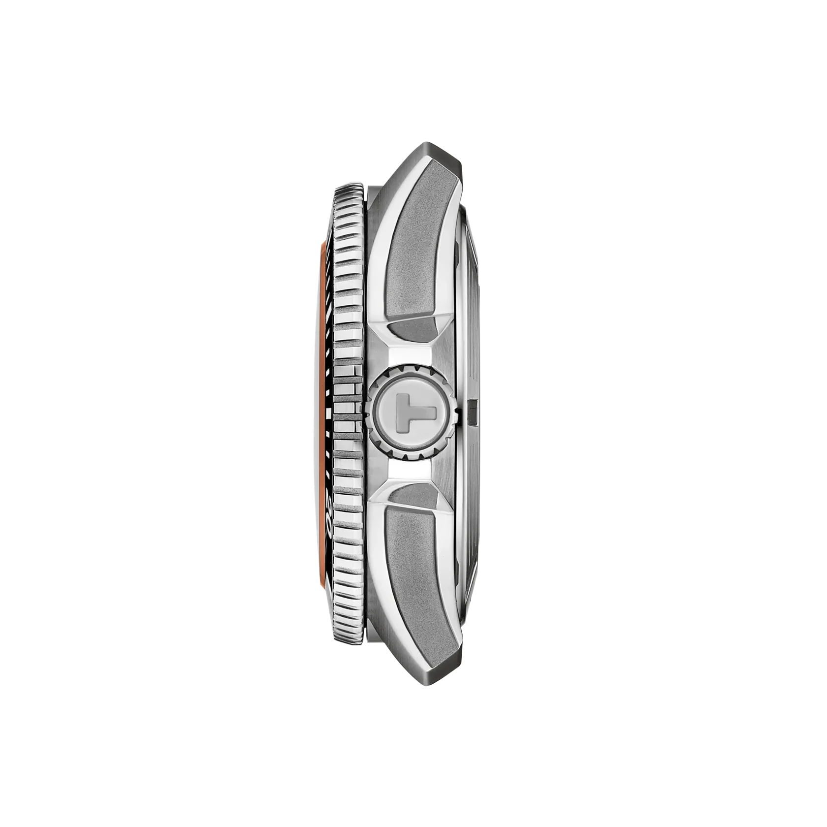 orologio uomo automatico tissot seastar 2000 subacqueo professionale 44mm quadrante arancione T120.907.17.281.00
