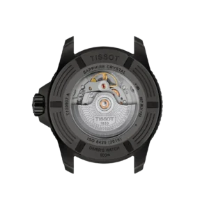 fondello movimento automatico tissot seastar 2000 professionale con PVD nero, T120.907.37.041.00