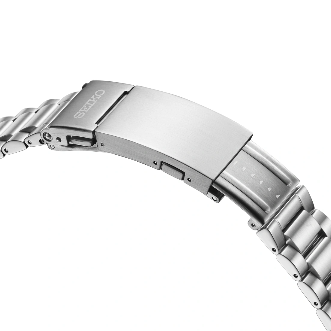 dettaglio chiusura bracciale con estenzione muta sub orologio seiko prospex gmt