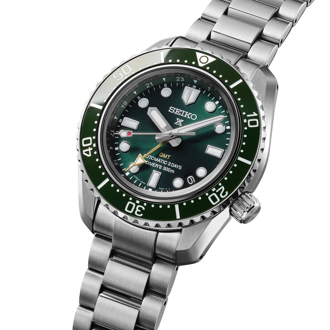 orologio subacqueo uomo seiko prospex gmt verde hbc001j1