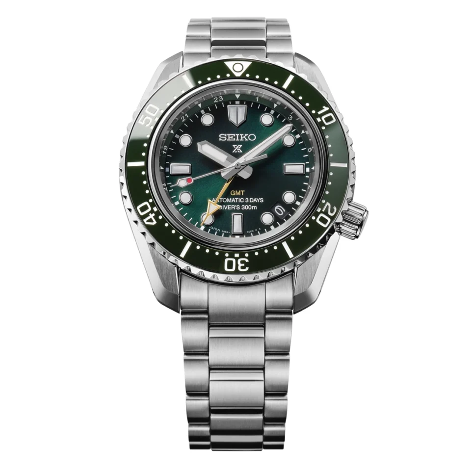 orologio uomo automatico seiko gmt verde hbc001j1